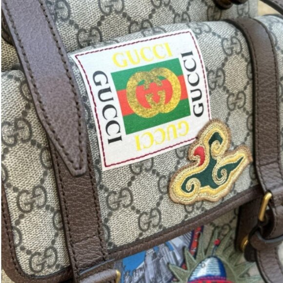 Gucci Courrier Soft GG Supreme Backpack - Picture 3 of 12